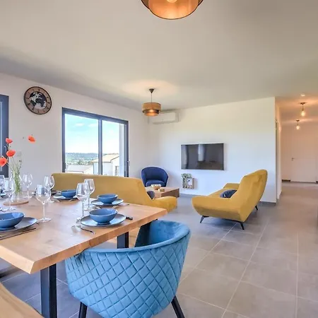 בית הארחה La Sunset, Climatisee, Piscine, Vue