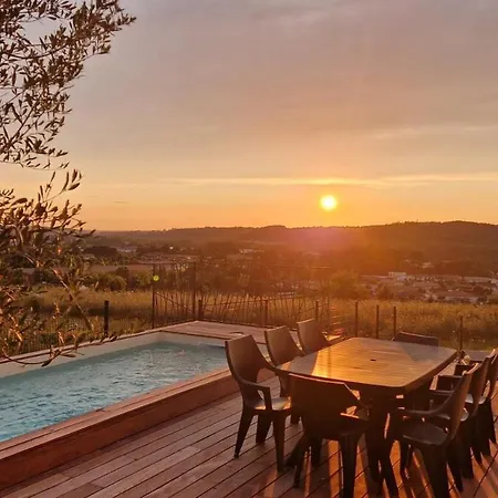 La Sunset, Climatisee, Piscine, Vue 4* Trélissac